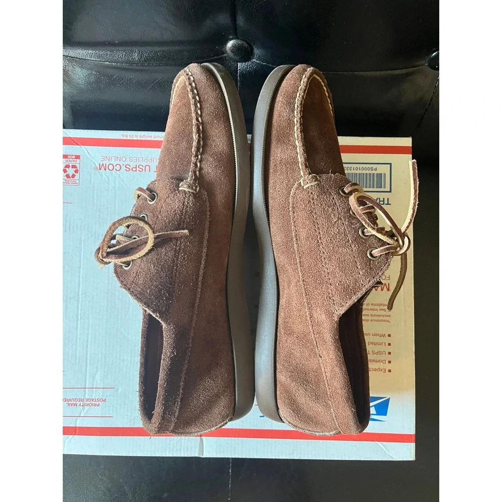 Rancourt & Co Brown Suede Camp Moc